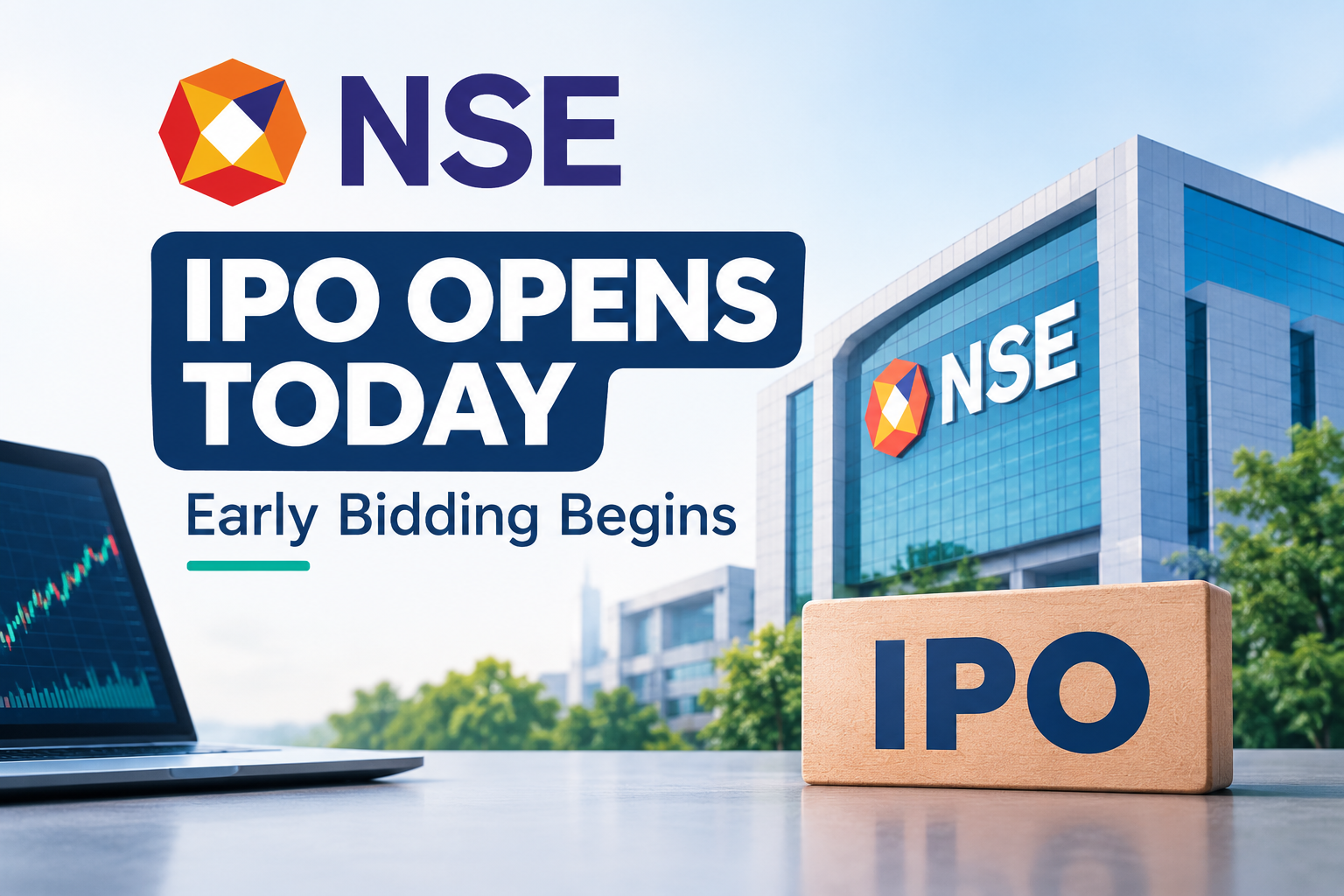 NSE IPO Commences Today: Initial Subscriptions Initiated for ₹22,569 Crore Offering