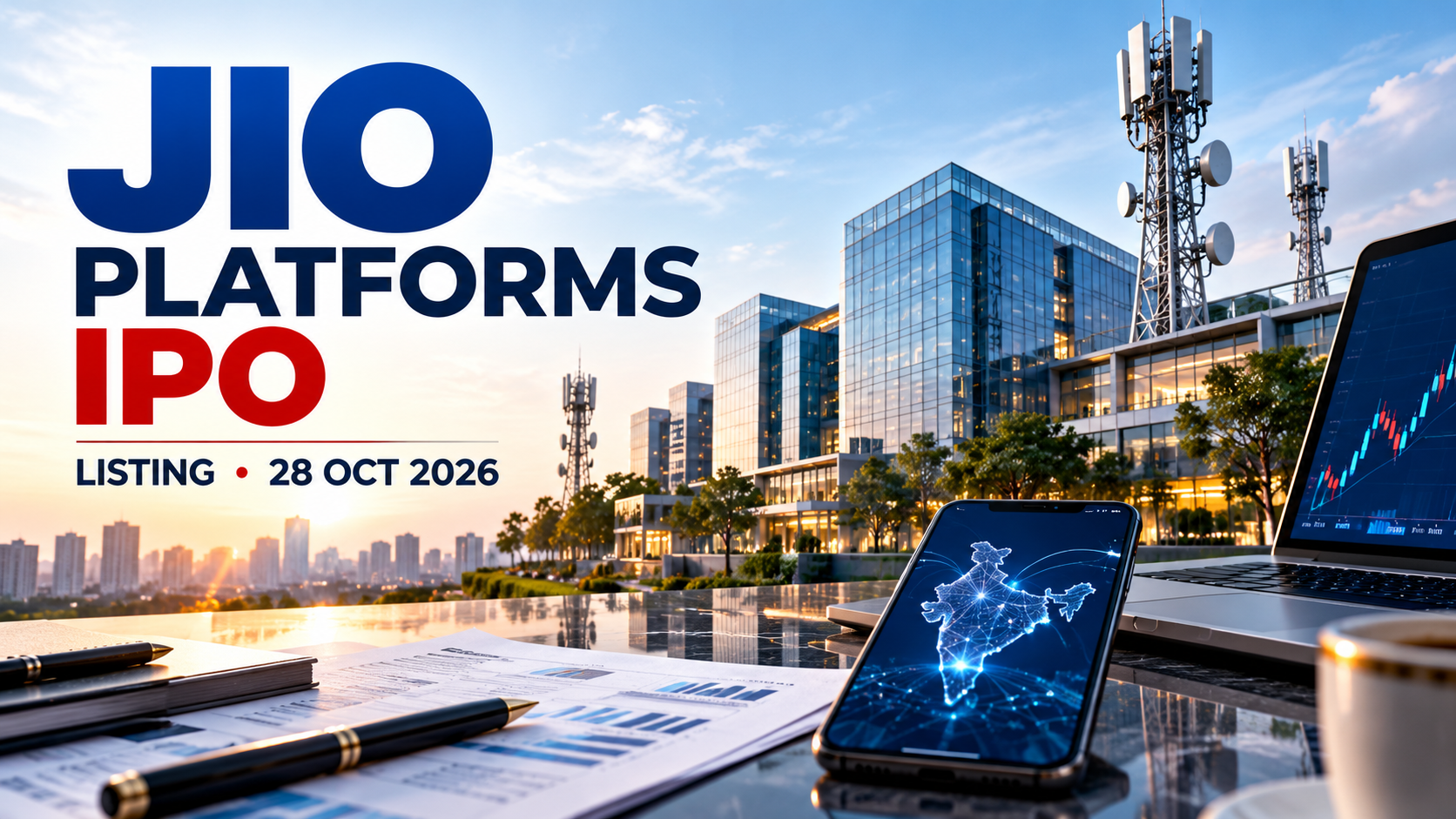 Jio Platforms will list its IPO tomorrow. Here are the details on allotment status, the subscription rate of 22.19 times, and the latest Grey Market Premium (GMP).